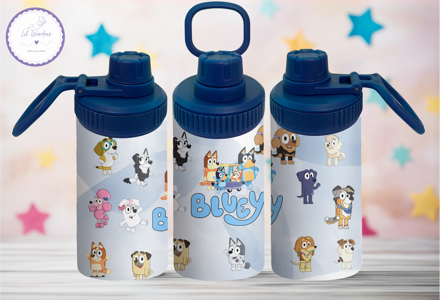 Bluey, Stainless Steel Kids Tumbler
