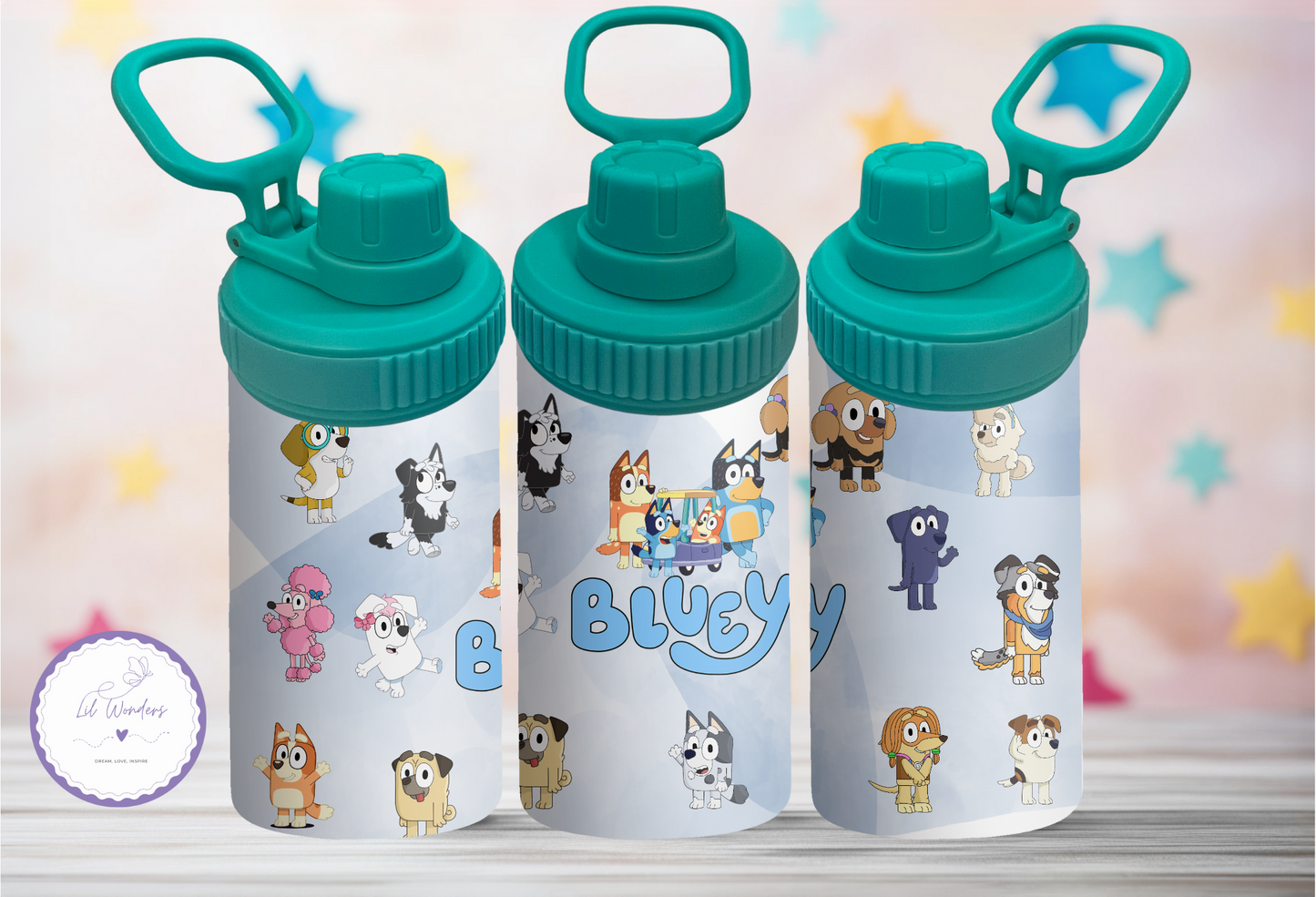 Bluey, Stainless Steel Kids Tumbler