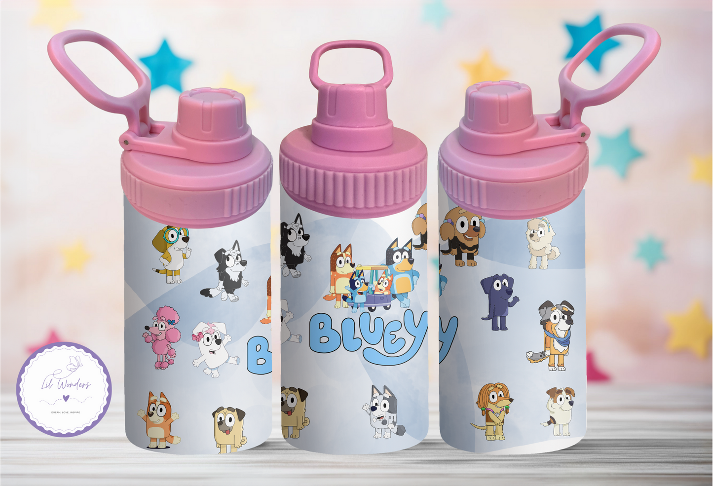 Bluey, Stainless Steel Kids Tumbler