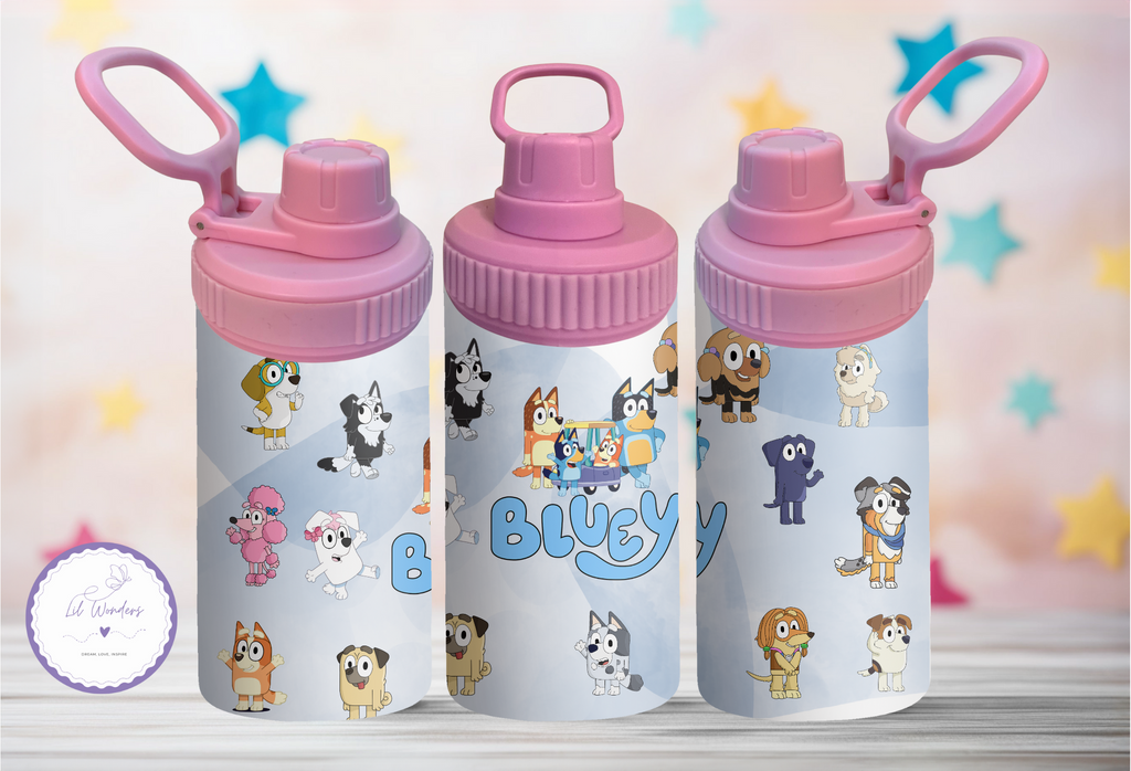 Bluey, Stainless Steel Kids Tumbler
