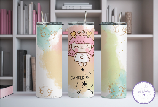 Cancer Zodiac Girl 20oz Tumbler