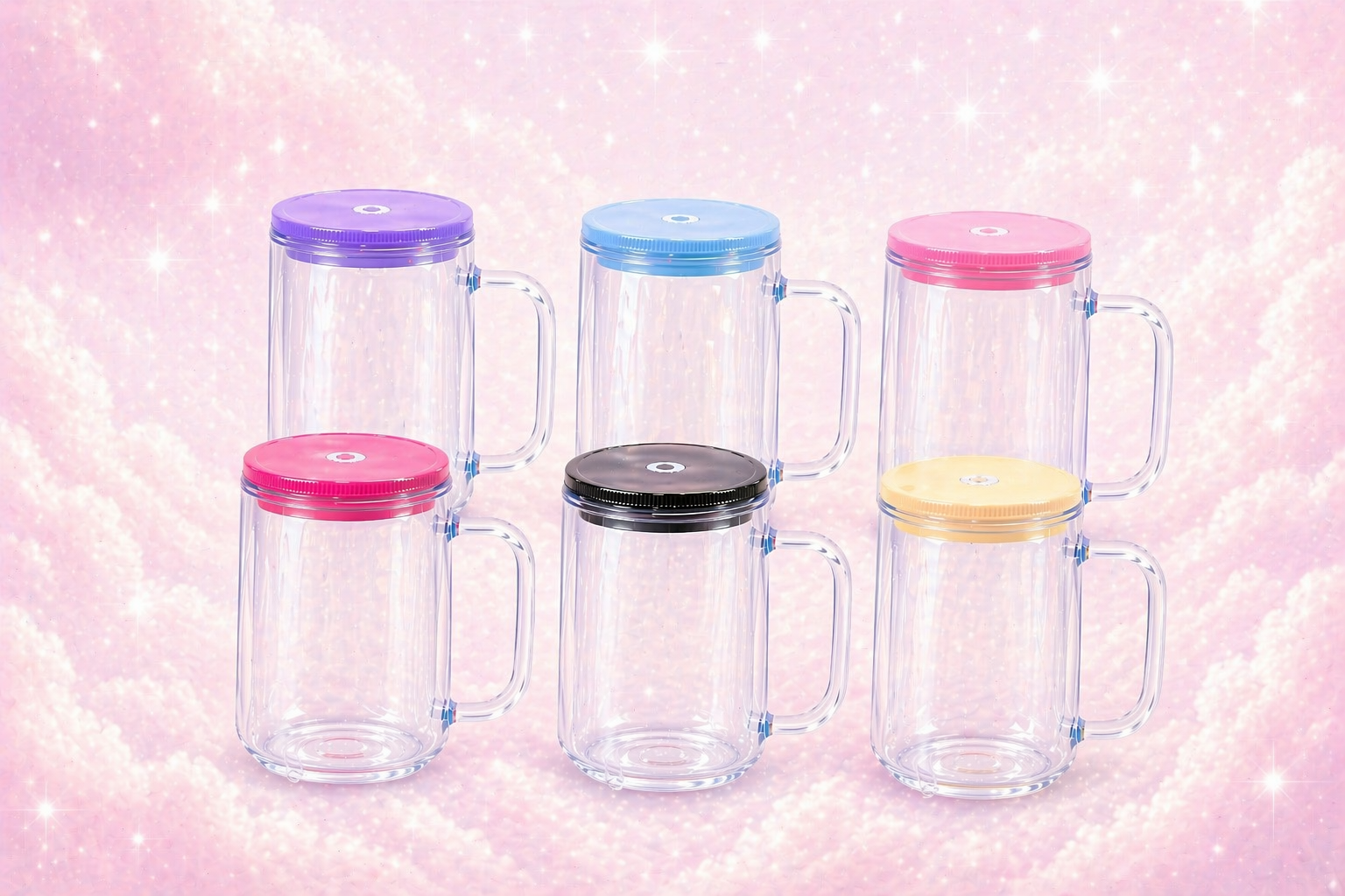 17oz Acrylic Mug with handle