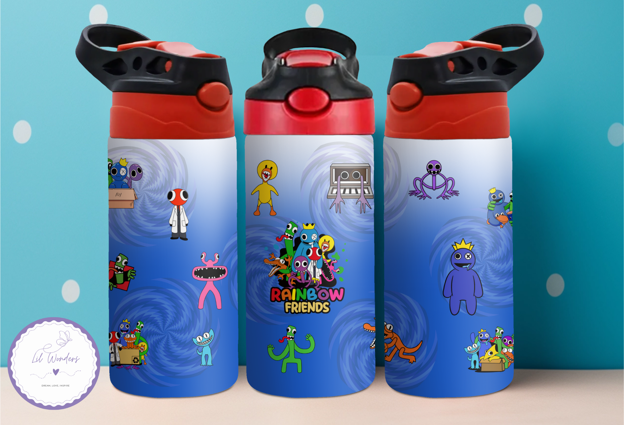 Rainbow Friends, Kids Tumbler