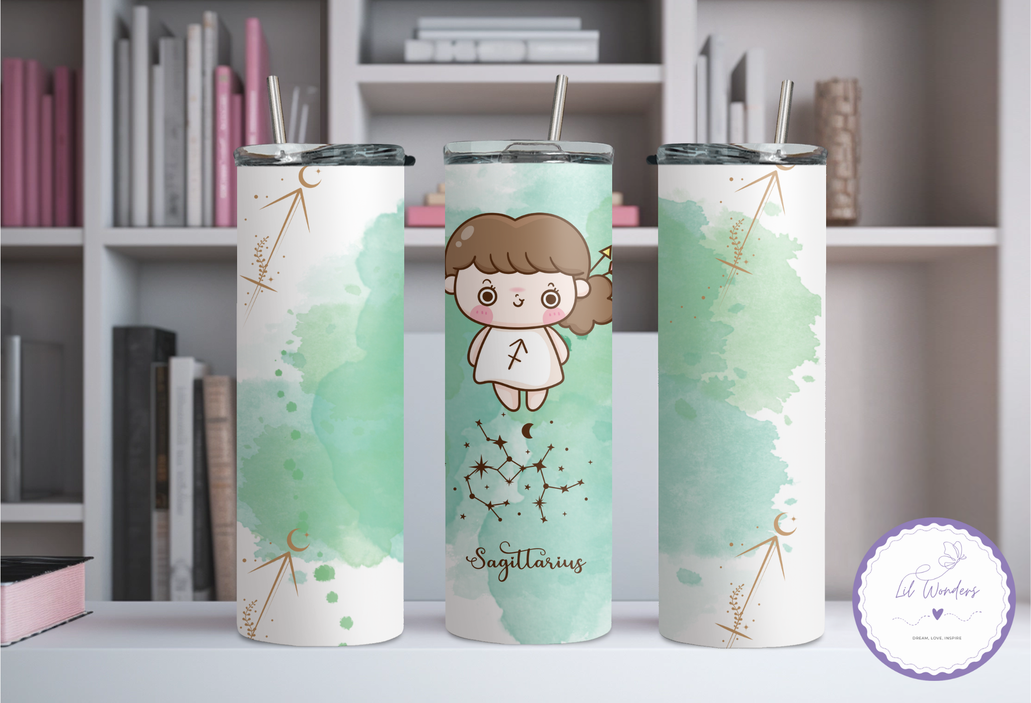Saggitarius Girl 20oz Tumbler